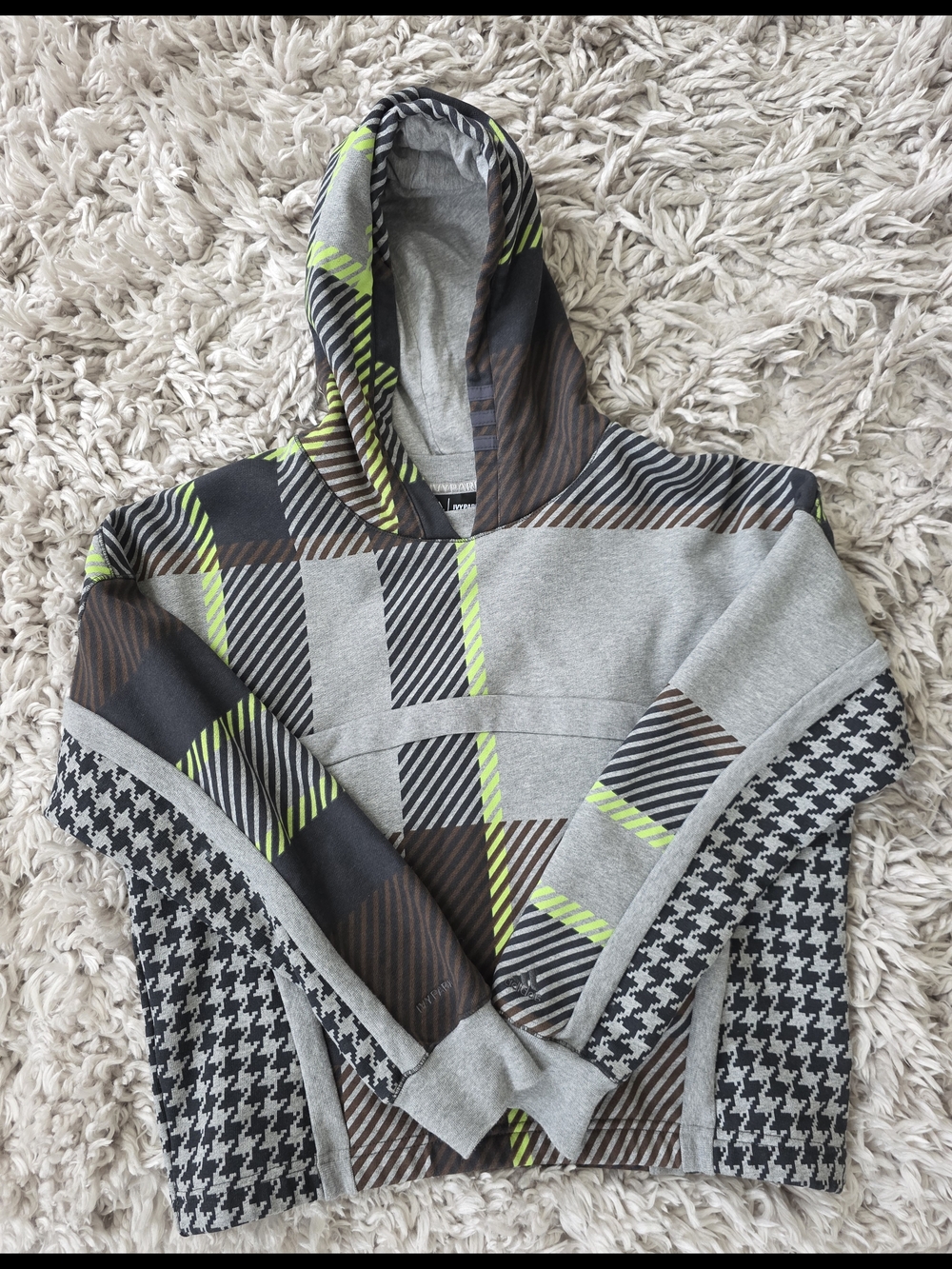 Adidas x Ivy Park Cropped Hoodie Sz XL
